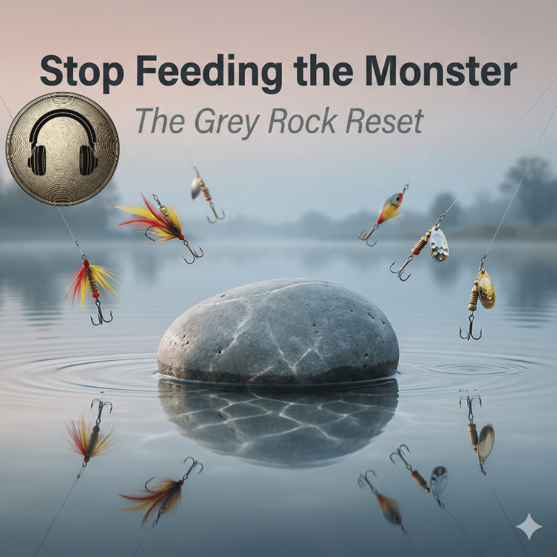grey rock co-parenting emotional bait self-check