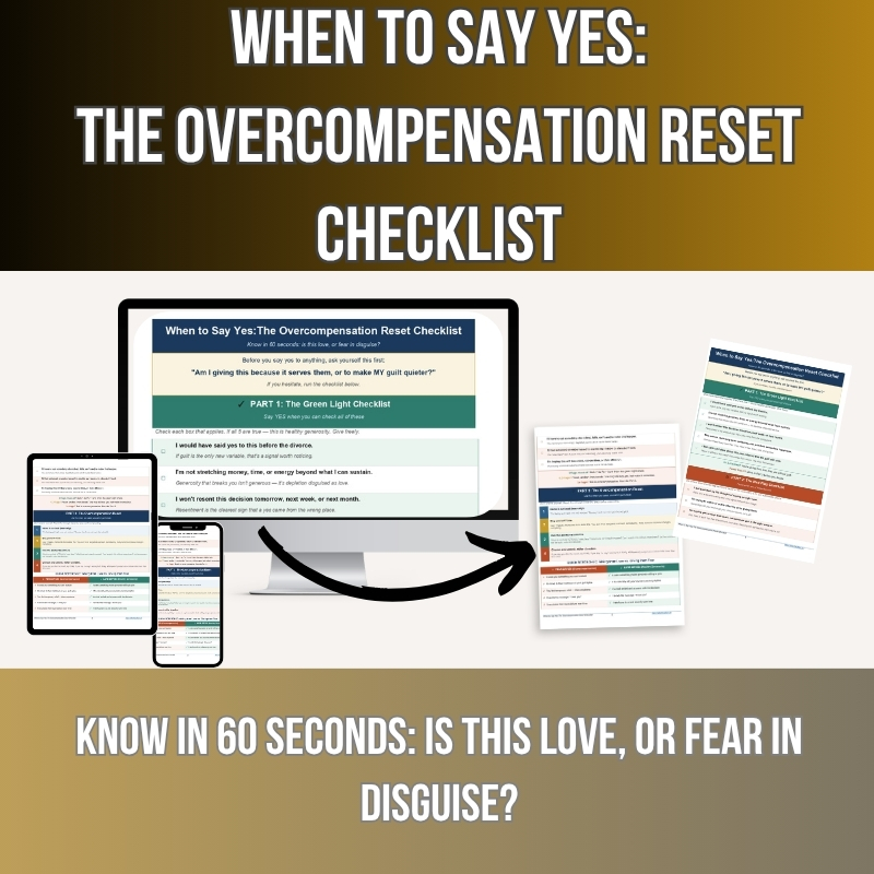 Overcompensation Reset Checklist