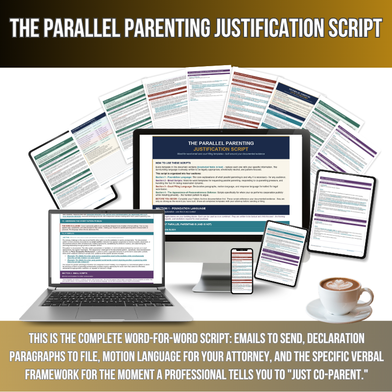 Parallel Parenting Justification Script