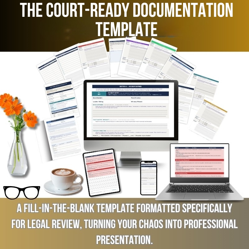 Court-Ready Documentation Template