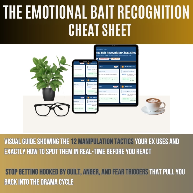 Emotional bait recognition cheat sheet