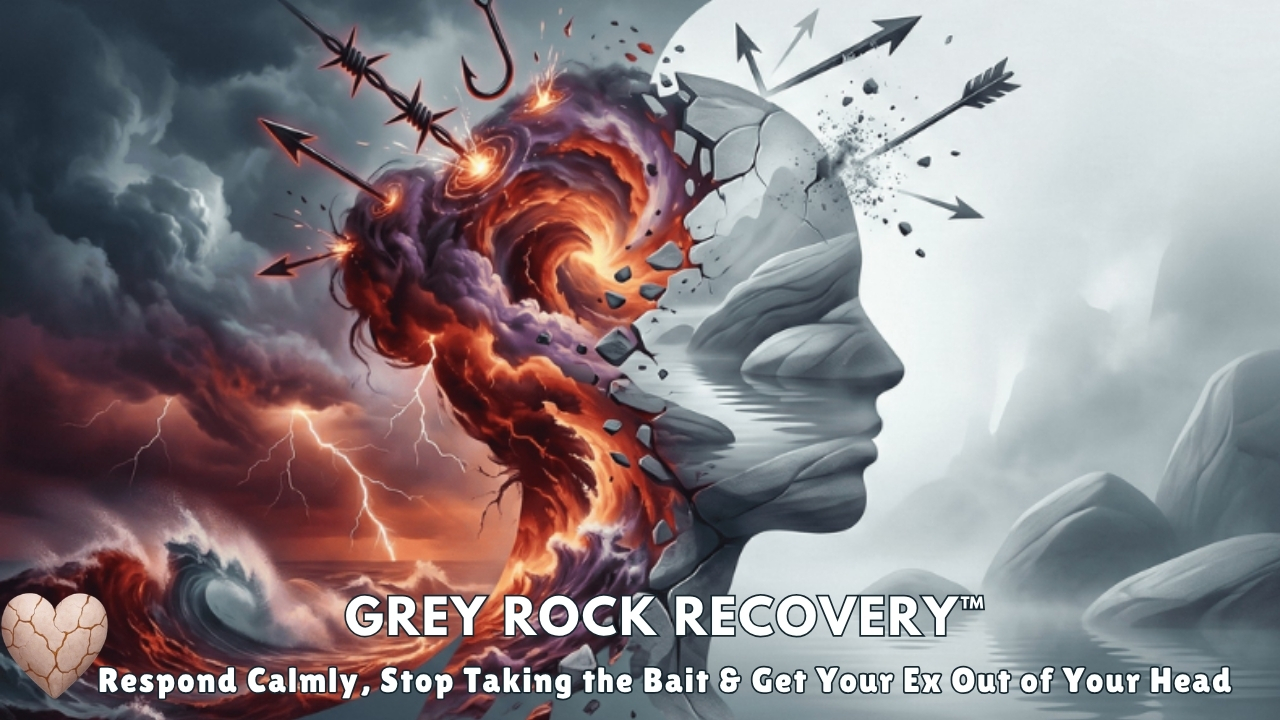 Grey rock recovery — respond calmly, stop taking the bait and get your ex out of your head