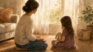 Scripts for telling kids about an affair: exact words by age